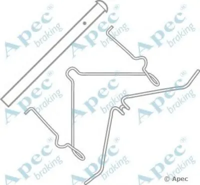 Комплектующие, тормозные колодки APEC braking купить