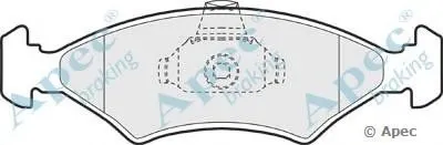 Комплект тормозных колодок, дисковый тормоз APEC braking купить