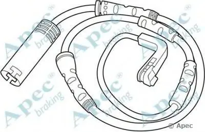 Указатель износа, накладка тормозной колодки APEC braking купить