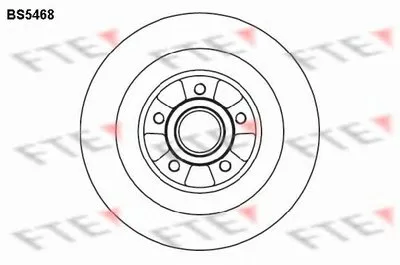 Тормозной диск FTE купить