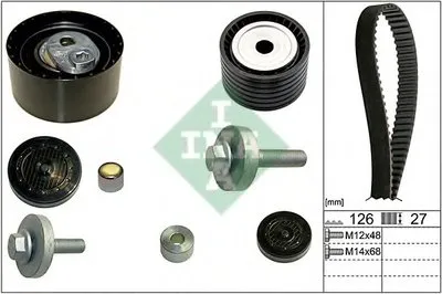 Комплект ремня ГРМ INA купить