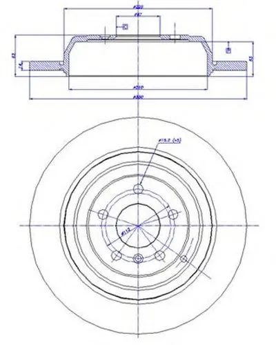 Тормозной диск HC CAR купить