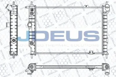 Радиатор, охлаждение двигателя JDEUS купить