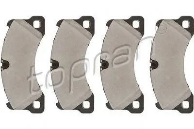 Комплект тормозных колодок, дисковый тормоз TOPRAN купить