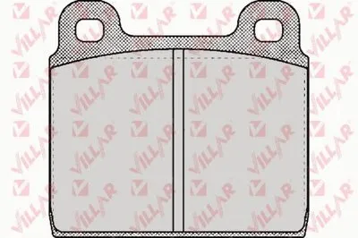 Комплект тормозных колодок, дисковый тормоз VILLAR купить