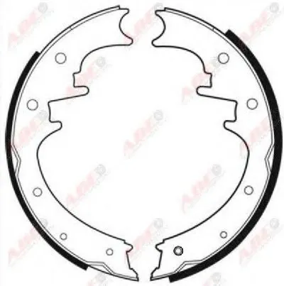 Комплект тормозных колодок ABE купить