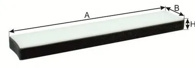 Фильтр, воздух во внутренном пространстве Cabin filter (Standart) for FORD/JAGUAR GOODWILL купить