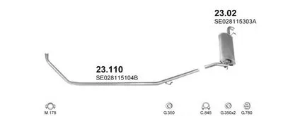 Система выпуска ОГ POLMO купить