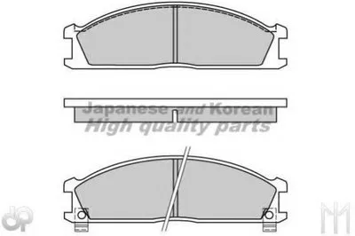 Комплект тормозных колодок, дисковый тормоз ASHUKI купить