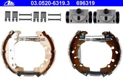 Комплект тормозных колодок Original ATE TopKit ATE купить