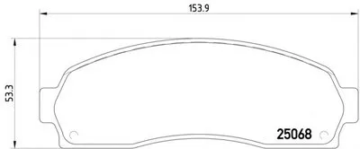 Комплект тормозных колодок, дисковый тормоз HELLA PAGID купить