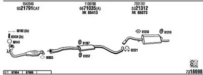 Система выпуска ОГ WALKER купить