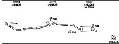 Система выпуска ОГ WALKER купить