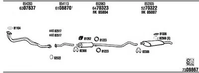 Система выпуска ОГ WALKER купить