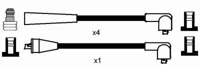 Комплект проводов зажигания NGK купить