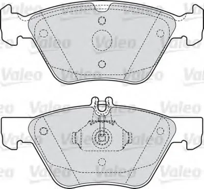 Комплект тормозных колодок, дисковый тормоз VALEO купить