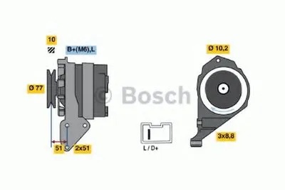 Генератор BOSCH купить