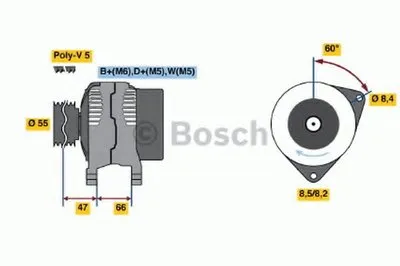 Генератор BOSCH купить