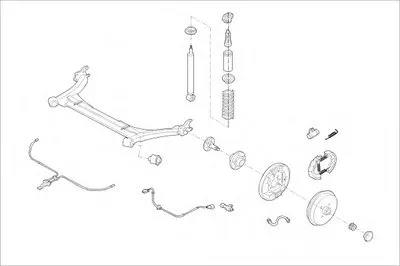 Подвеска колеса MONROE купить
