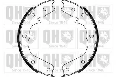 Комплект тормозных колодок, стояночная тормозная система QUINTON HAZELL купить