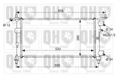 Радиатор, охлаждение двигателя QUINTON HAZELL купить