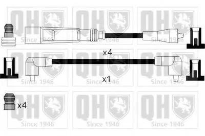 Комплект проводов зажигания CI QUINTON HAZELL купить