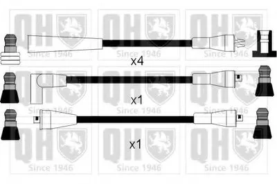 Комплект проводов зажигания CI QUINTON HAZELL купить