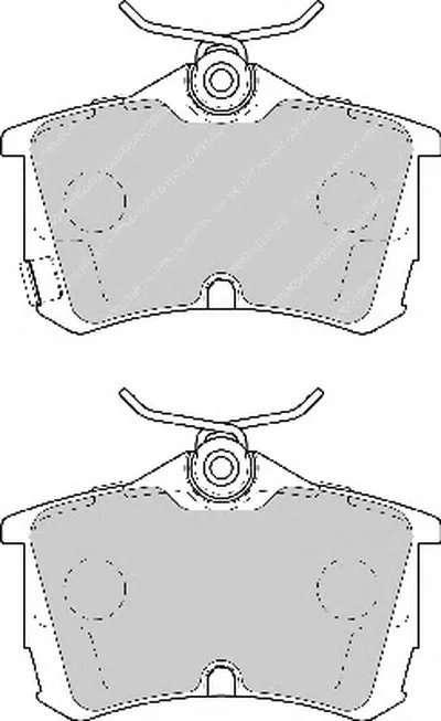 Комплект тормозных колодок, дисковый тормоз PREMIER FERODO купить