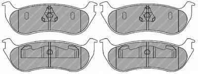 Комплект тормозных колодок, дисковый тормоз PREMIER FERODO купить