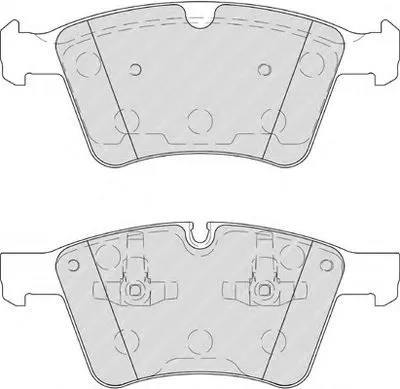 Комплект тормозных колодок, дисковый тормоз PREMIER FERODO купить