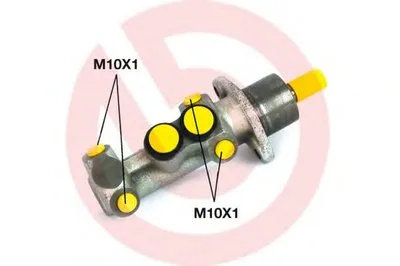 целиндер ручного тормоза BREMBO купить