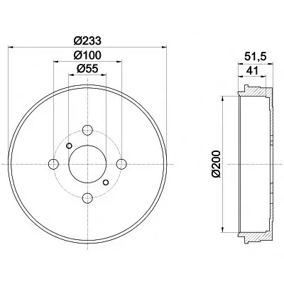 Тормозной барабан MINTEX купить