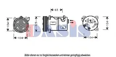Компрессор, кондиционер AKS DASIS купить