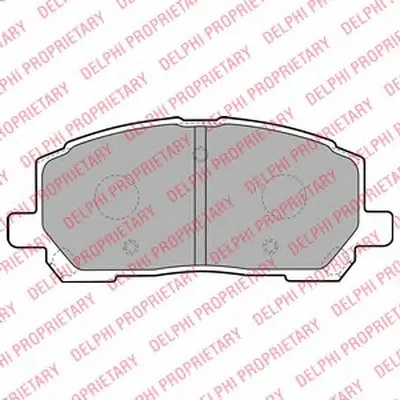 Комплект тормозных колодок, дисковый тормоз DELPHI купить