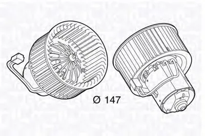 Вентиляция салона MAGNETI MARELLI купить