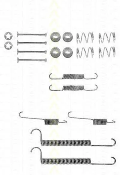 Комплектующие, тормозная колодка TRISCAN купить