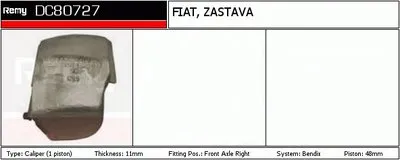 Тормозной суппорт Remanufactured REMY (Multiline) DELCO REMY купить