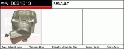 Тормозной суппорт Remanufactured REMY (Multiline) DELCO REMY купить