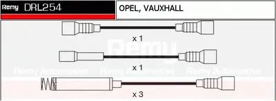 Комплект проводов зажигания Brand New REMY (Multiline) DELCO REMY купить