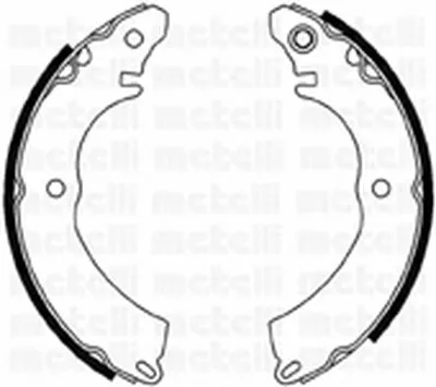Комплект тормозных колодок METELLI купить