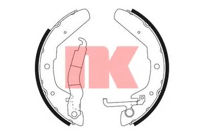 Комплект тормозных колодок NK купить
