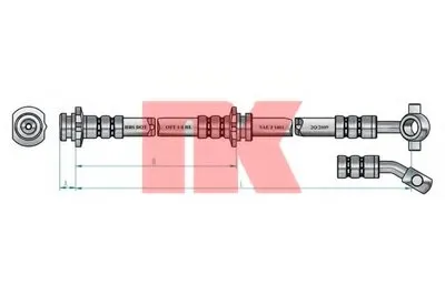 Тормозной шланг NK купить