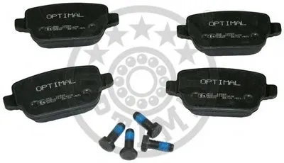 Комплект тормозных колодок, дисковый тормоз OPTIMAL купить