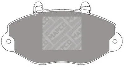 Комплект тормозных колодок, дисковый тормоз MAPCO купить