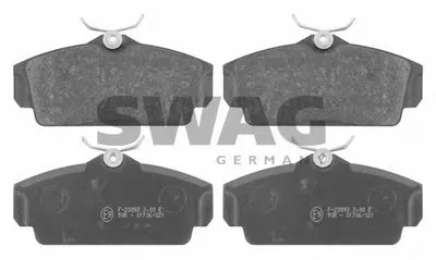 Комплект тормозных колодок, дисковый тормоз SWAG купить