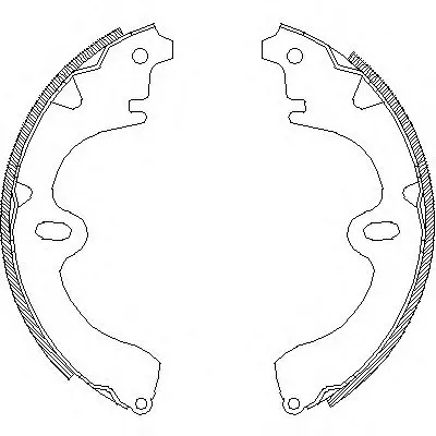 Комплект тормозных колодок REMSA купить