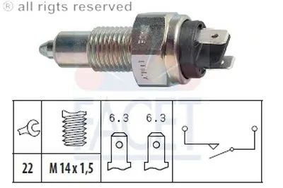 Выключатель, фара заднего хода FACET купить