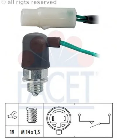 Выключатель, фара заднего хода FACET купить