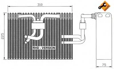 Испаритель, кондиционер EASY FIT NRF купить