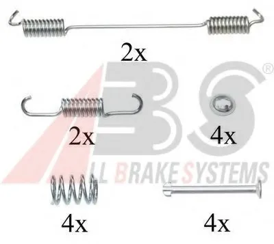 Комплектующие, тормозная колодка A.B.S. купить